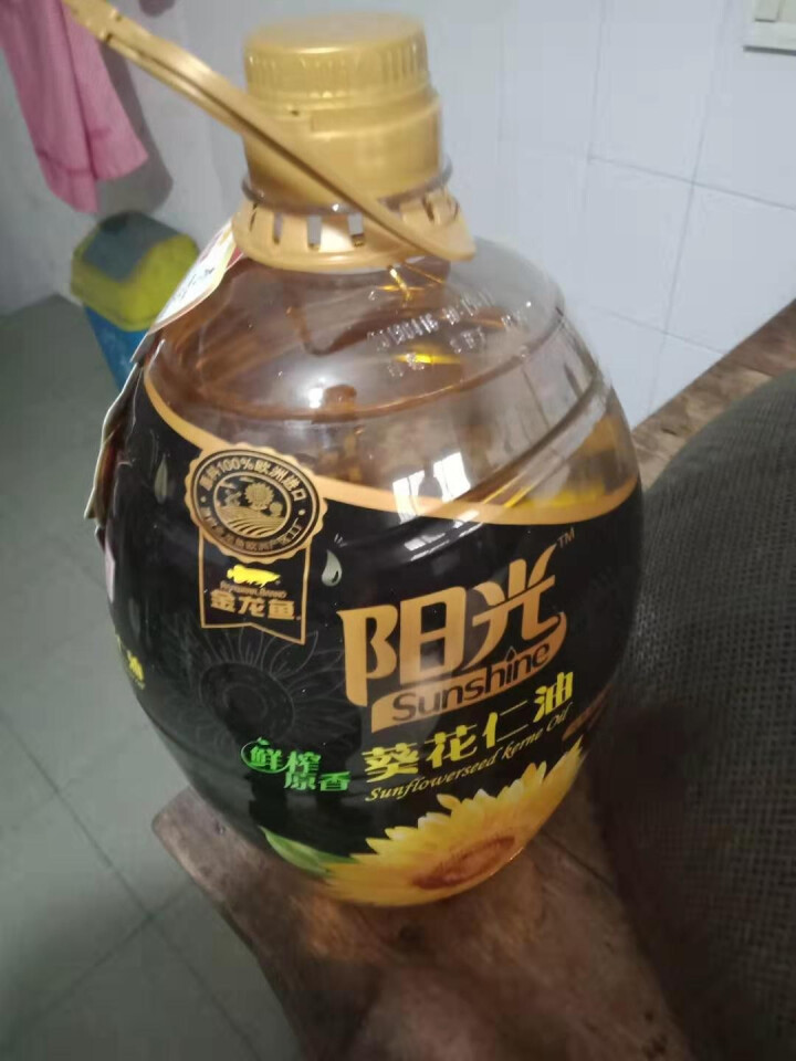 金龙鱼 食用油 阳光鲜榨原香葵花仁油5L怎么样，好用吗，口碑，心得，评价，试用报告,第3张