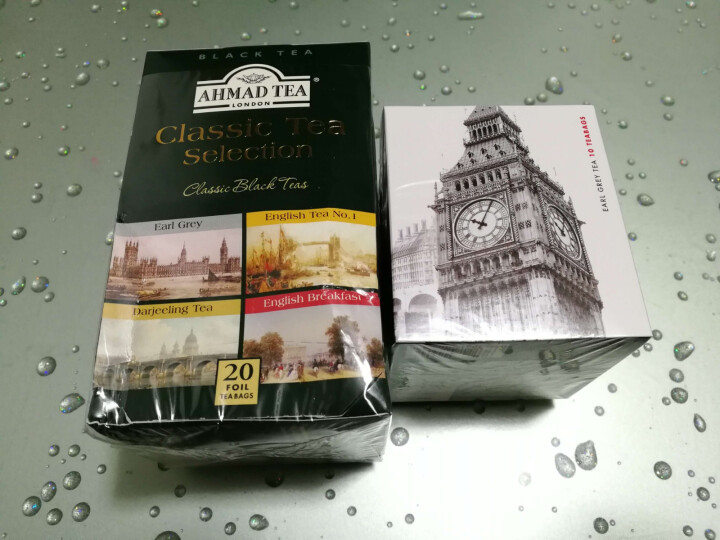 【赠10包】英国亚曼(AHMAD TEA)伯爵红茶 经典组合装大吉岭英式早餐袋泡红茶2g*20包怎么样，好用吗，口碑，心得，评价，试用报告,第2张