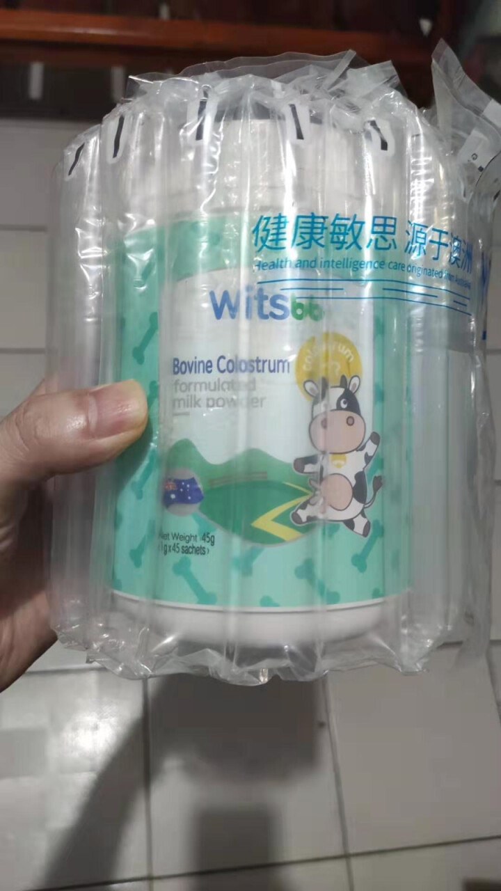 健敏思（witsbb）牛初乳粉婴幼儿儿童成人调节免疫 澳洲原装进口 1罐装怎么样，好用吗，口碑，心得，评价，试用报告,第3张