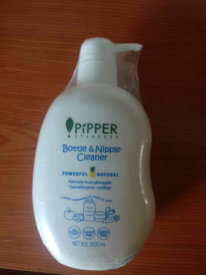 PIPPER 奶瓶奶嘴清洁剂 500ml 植物酵素 清洁剂奶瓶怎么样，好用吗，口碑，心得，评价，试用报告,第3张