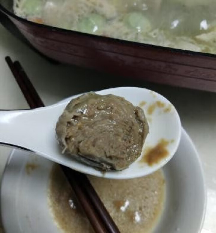 僑牛纯牛肉潮汕牛肉丸 正宗手工特产50g新鲜牛丸子火锅烧烤食材 牛肉丸50g怎么样，好用吗，口碑，心得，评价，试用报告,第4张