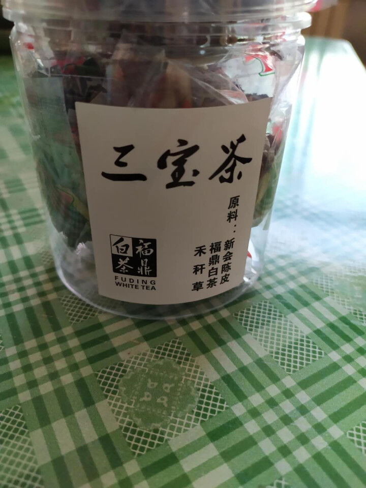 定白 陈皮三宝养生茶老白茶寿眉茶叶 罐装怎么样，好用吗，口碑，心得，评价，试用报告,第2张