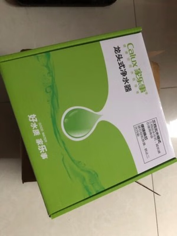 家乐事（Calux）水龙头过滤器 净水器家用台式厨房自来水净水机 可视化可清洗滤芯 A01 净水器1台（含2个滤芯）怎么样，好用吗，口碑，心得，评价，试用报告,第4张