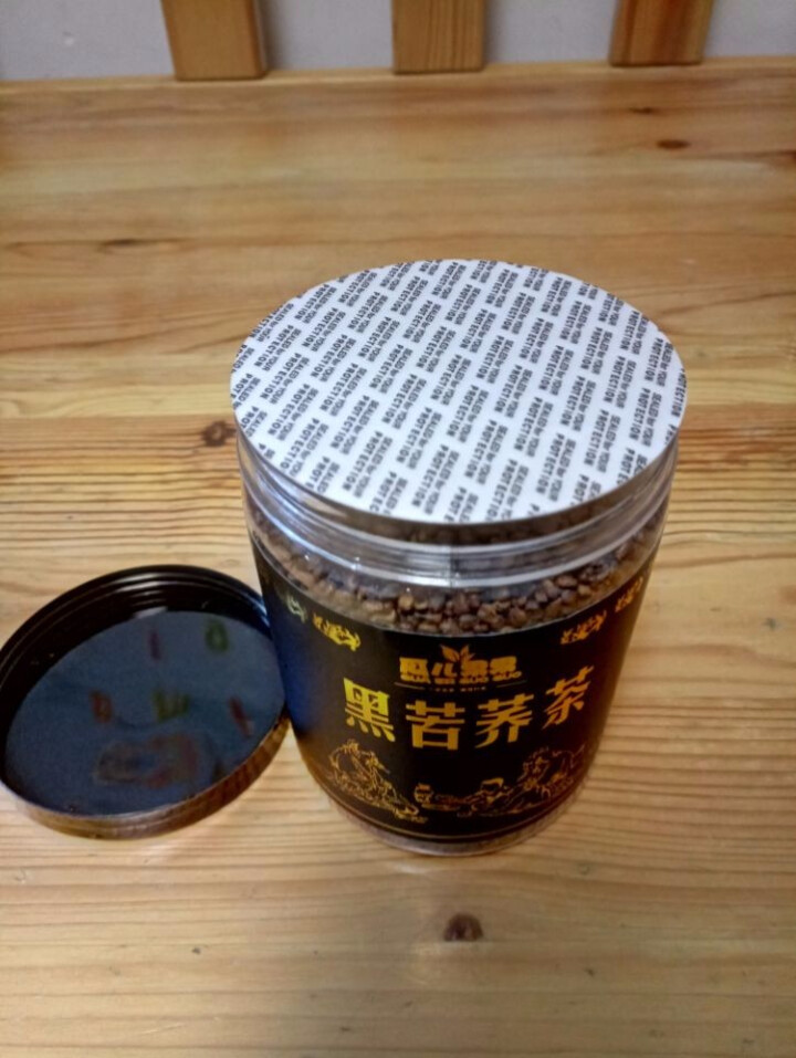 大凉山黑苦荞茶全胚芽无糖 四川黑苦荞麦茶珍珠茶500G罐装特级 500g罐装怎么样，好用吗，口碑，心得，评价，试用报告,第3张