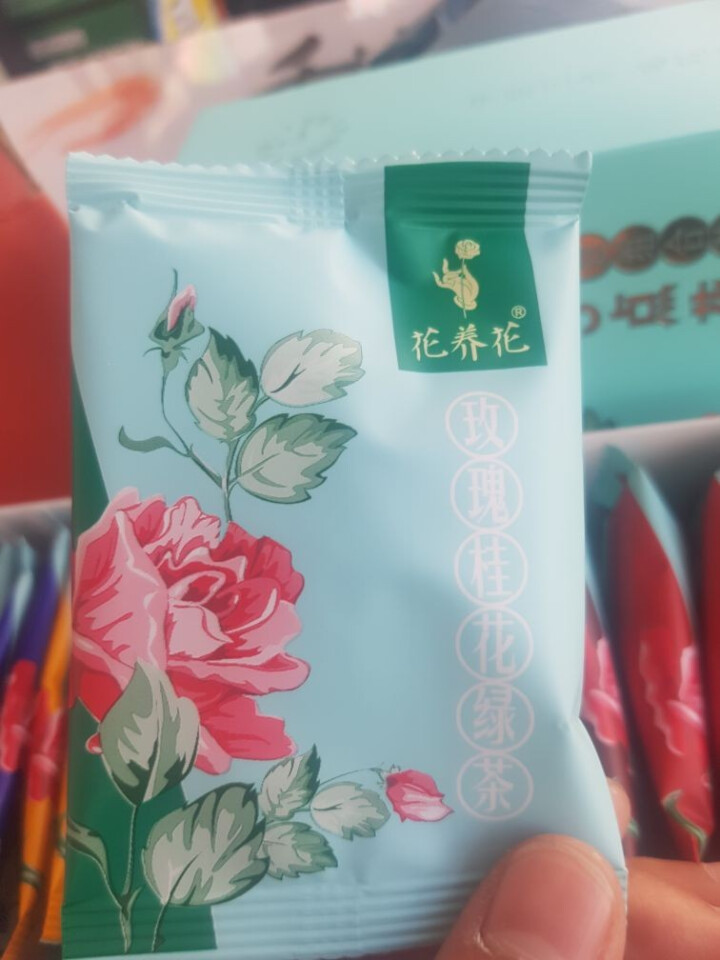 花养花 玫瑰花茶组合养生茶包红枣桂圆枸杞茶荷叶小包装花草茶新茶 20包怎么样，好用吗，口碑，心得，评价，试用报告,第3张