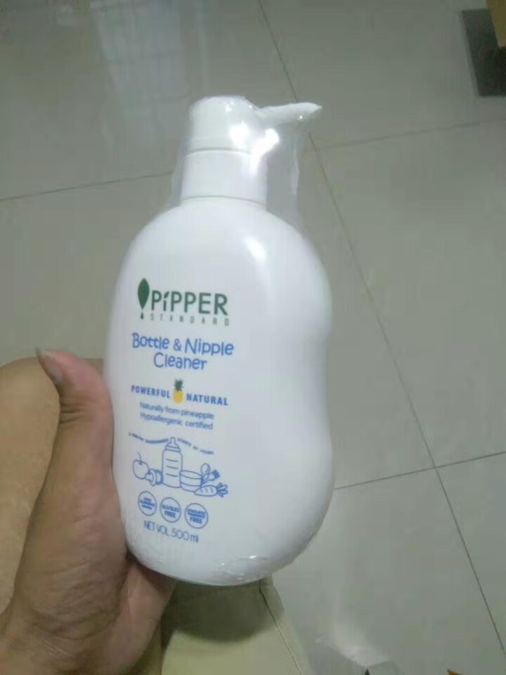 PIPPER 奶瓶奶嘴清洁剂 500ml 植物酵素 清洁剂奶瓶怎么样，好用吗，口碑，心得，评价，试用报告,第2张