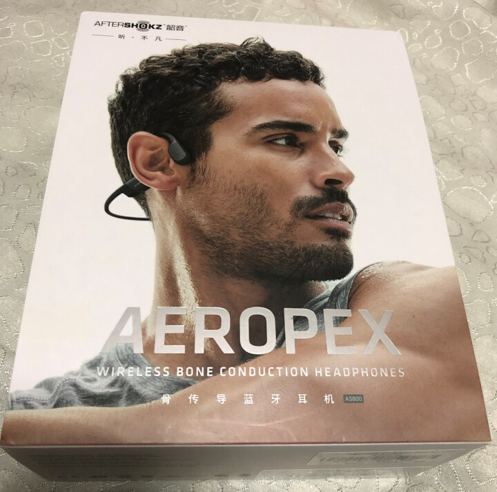 AFTERSHOKZ韶音AS800 AEROPEX 骨传导蓝牙耳机运动无线耳骨传导耳机跑步骑行 曜夜黑怎么样，好用吗，口碑，心得，评价，试用报告,第2张