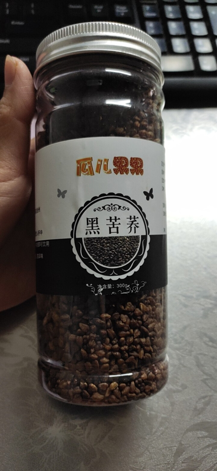 大凉山黑苦荞茶全胚芽特级浓香型 荞麦茶罐装 300g怎么样，好用吗，口碑，心得，评价，试用报告,第4张