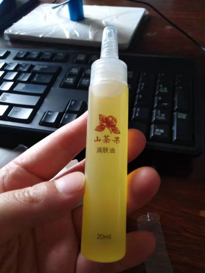 山茶果 婴儿护肤山茶油20ml 宝宝红屁股抚触油按摩油 去头垢 植物型儿童润肤油 温和无敏怎么样，好用吗，口碑，心得，评价，试用报告,第4张