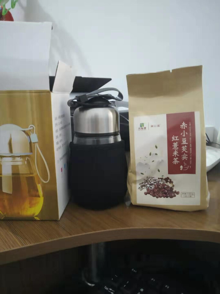 万松堂红豆薏米茶芡实祛湿茶包赤小豆栀子薏仁养生袋泡茶养生茶蒲公英根苦荞大麦茶 正品一份装送玻璃杯怎么样，好用吗，口碑，心得，评价，试用报告,第4张