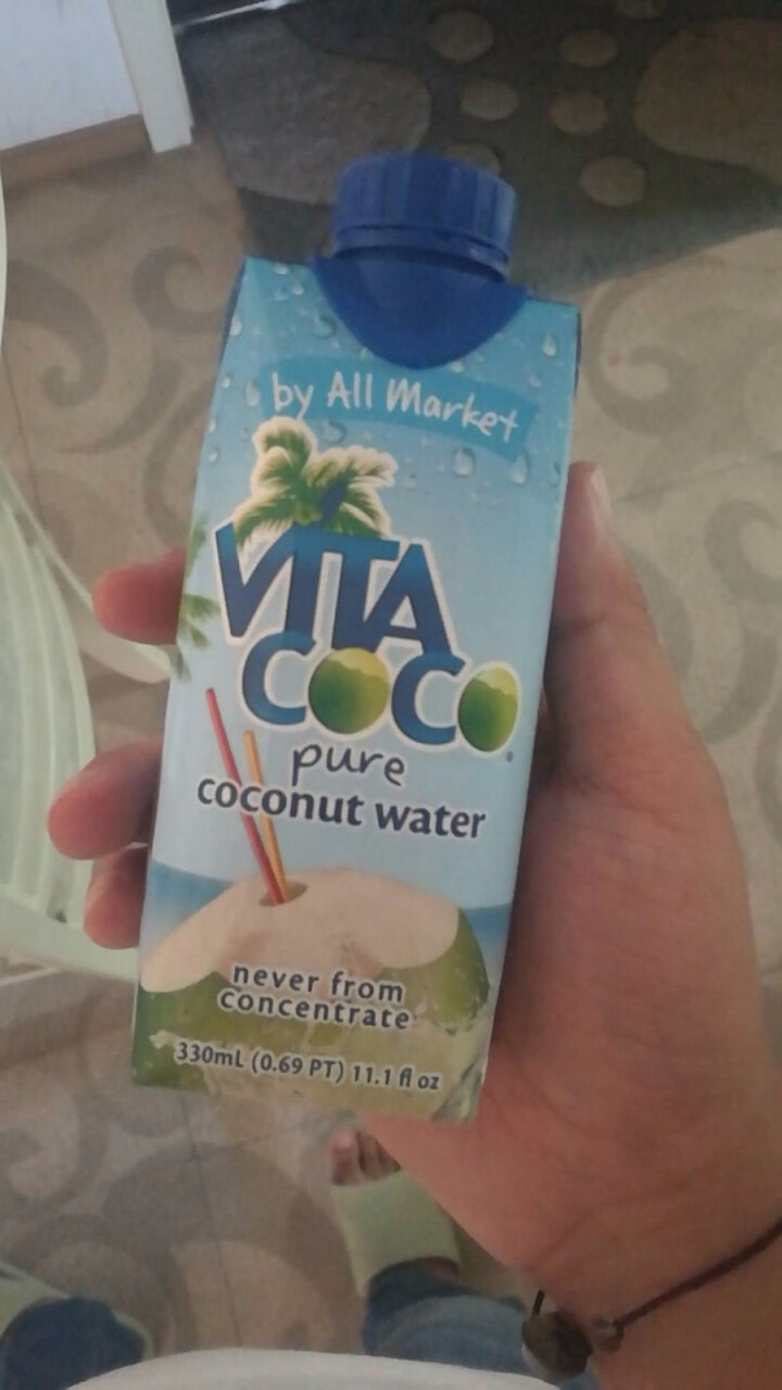 唯他可可（Vita Coco）天然椰子水进口NFC果汁饮料330ml*4瓶怎么样，好用吗，口碑，心得，评价，试用报告,第3张