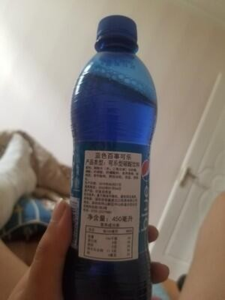 巴厘岛网红百事蓝色可乐blue梅子味进口碳酸饮料瓶装 休闲饮料 450ml*1怎么样，好用吗，口碑，心得，评价，试用报告,第2张