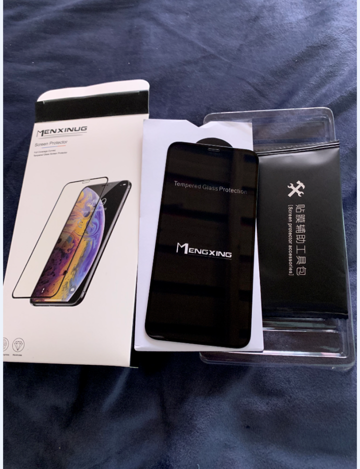 懵星 苹果X/XS钢化膜 iPhone X/XS Max 手机贴膜 全屏高清防爆裂抗指纹全玻璃膜 iPhoneXR全屏高清玻璃膜怎么样，好用吗，口碑，心得，评价,第4张