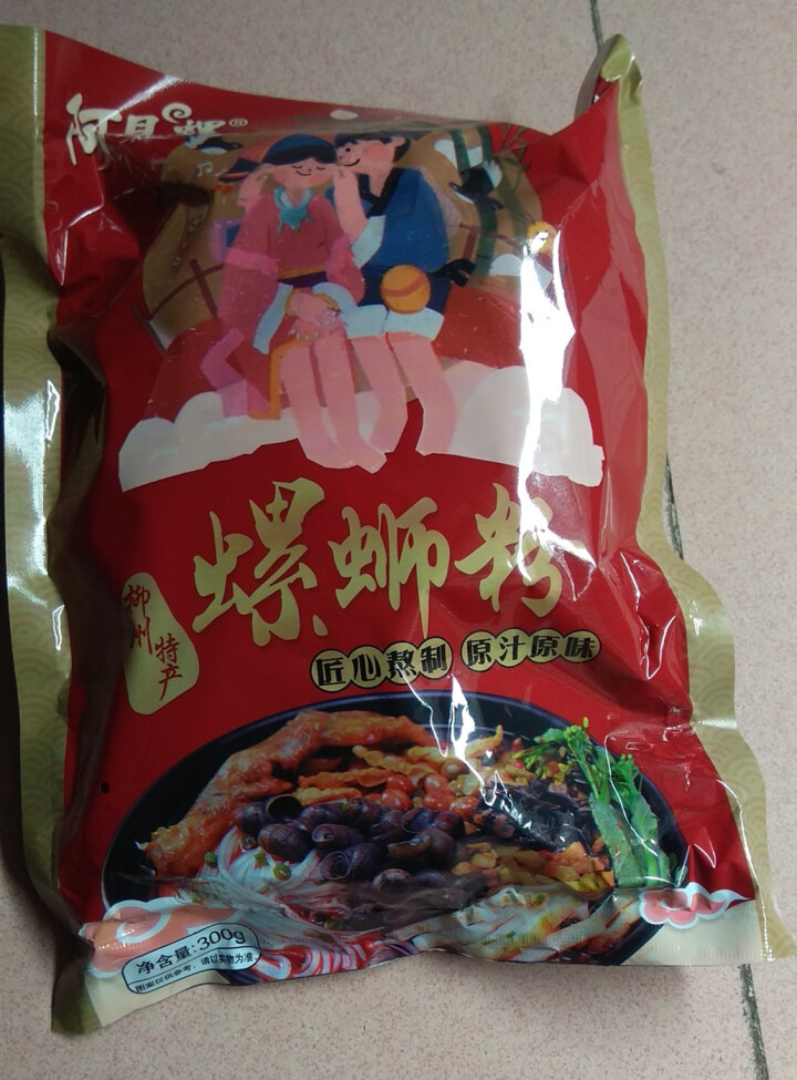 阿贝螺螺蛳粉300g*5 正宗广西螺丝粉美味速食柳州特产螺狮粉变态辣螺蛳粉袋水煮型特色米线非方便面怎么样，好用吗，口碑，心得，评价，试用报告,第2张