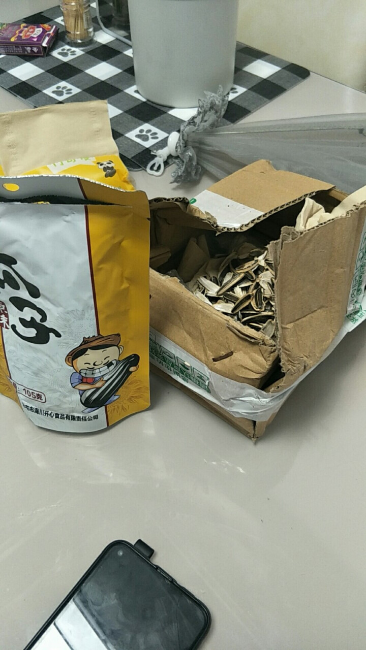 傻老大原味瓜子105g/袋办公室坚果食品新疆特产 红色怎么样，好用吗，口碑，心得，评价，试用报告,第4张