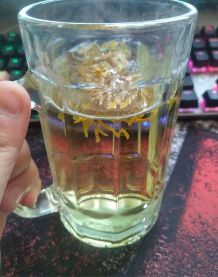 【买2送1再送水杯】花养花 金丝皇菊花茶去火菊花茶金丝黄菊茗品春夏清火去热可搭配枸杞一朵一杯 罐装20g怎么样，好用吗，口碑，心得，评价，试用报告,第4张