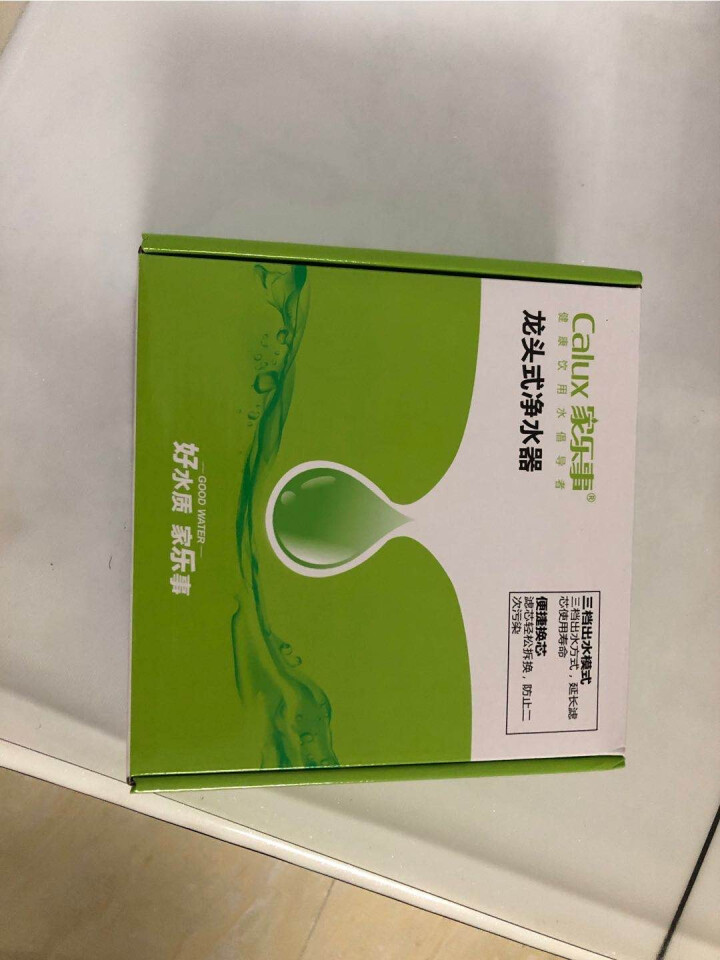 家乐事（Calux）水龙头过滤器 净水器家用台式厨房自来水净水机 可视化可清洗滤芯 A01 净水器1台（含2个滤芯）怎么样，好用吗，口碑，心得，评价，试用报告,第2张