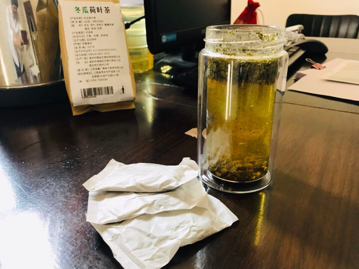 冬瓜荷叶茶独立包装小袋 花草茶组合怎么样，好用吗，口碑，心得，评价，试用报告,第4张