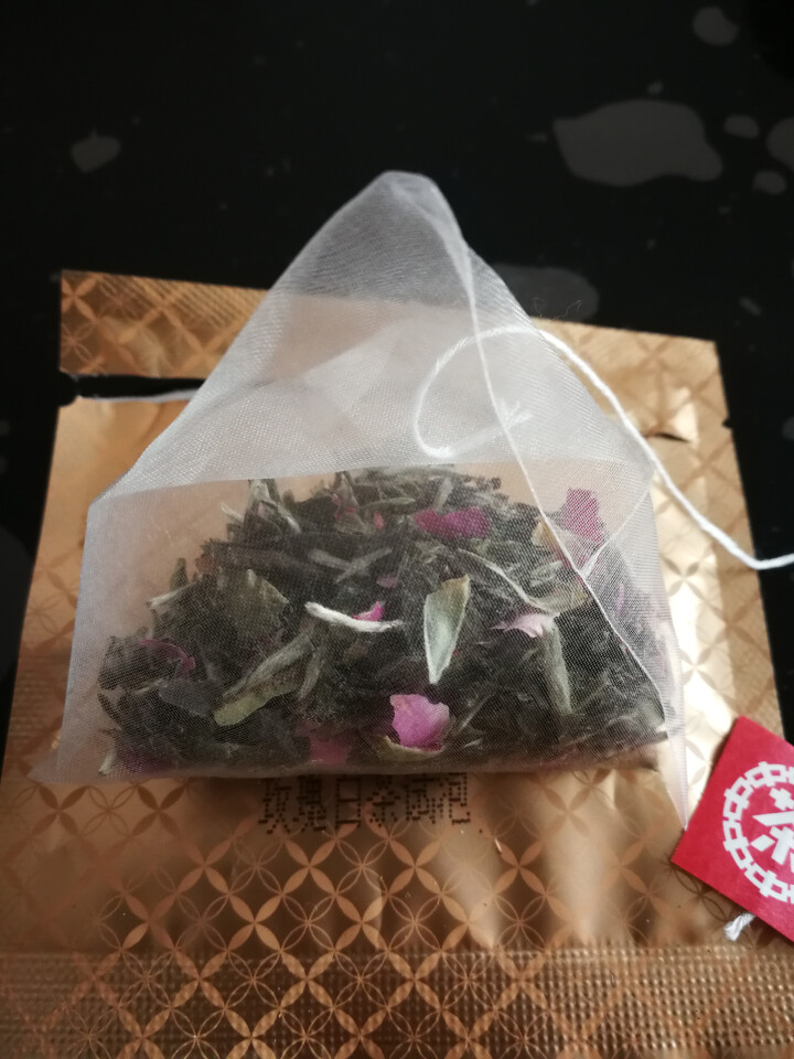 中茶清茶玫瑰白茶花草茶 茶叶袋泡10包一盒25g 玫瑰白茶试用装1袋怎么样，好用吗，口碑，心得，评价，试用报告,第2张