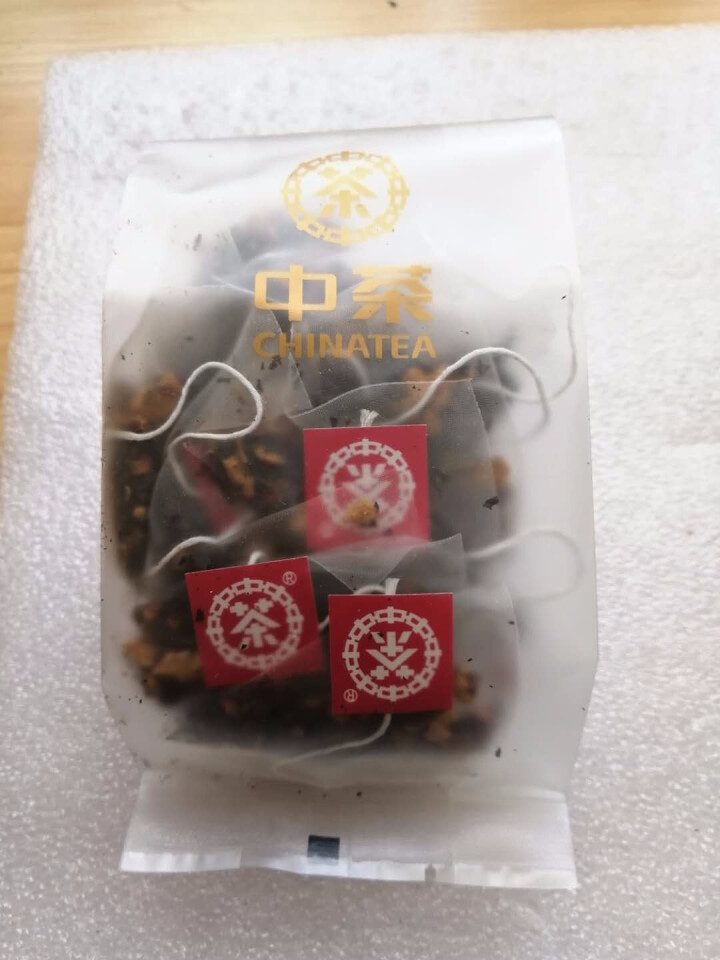 中茶 海堤茶叶 花草茶 桂花乌龙茉莉花茶菊花普洱大枣红茶三角袋泡茶 大枣红茶36克/盒怎么样，好用吗，口碑，心得，评价，试用报告,第4张