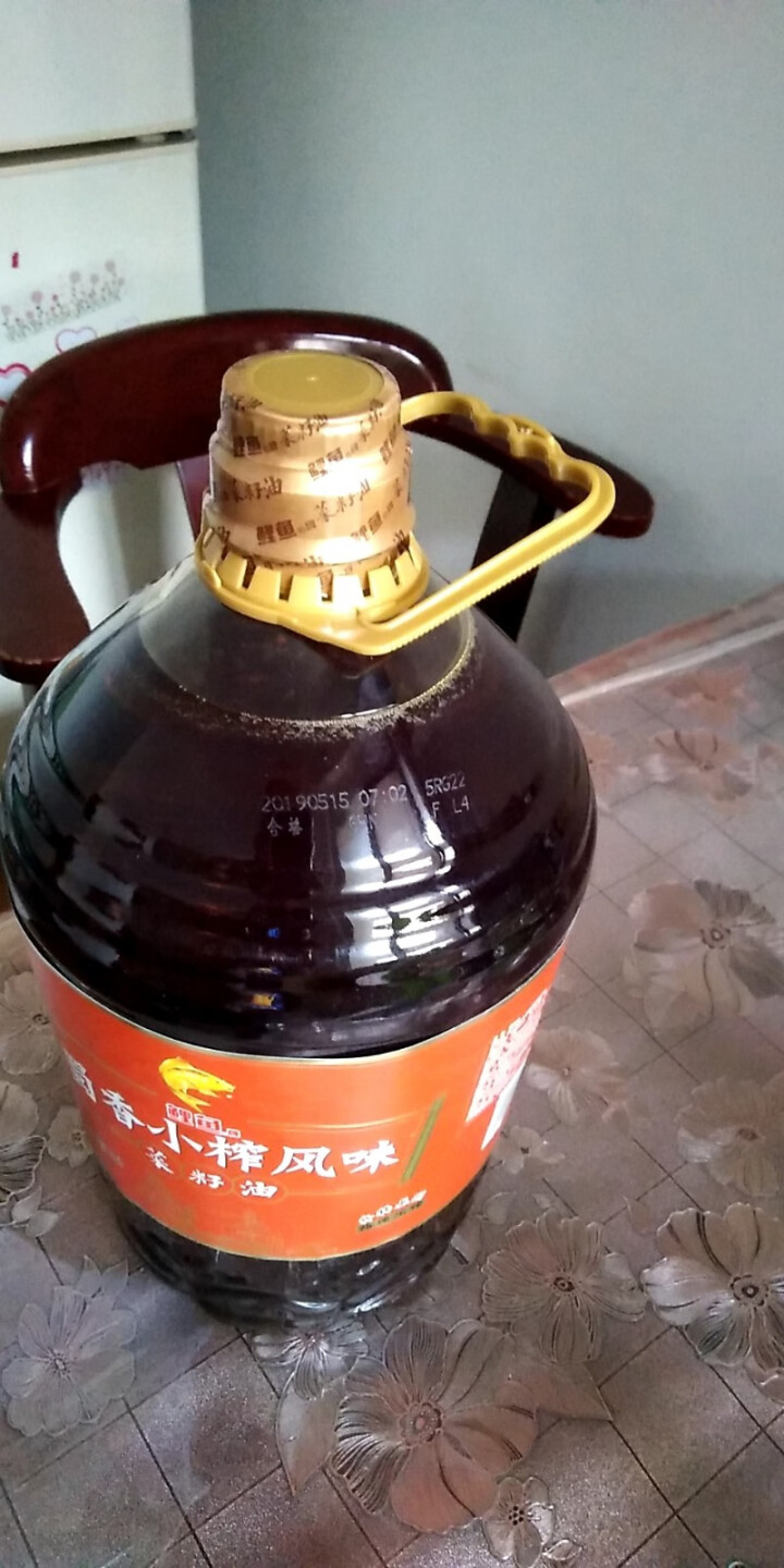 鲤鱼牌 非转基因 物理压榨 蜀香小榨风味菜籽油5L怎么样，好用吗，口碑，心得，评价，试用报告,第4张