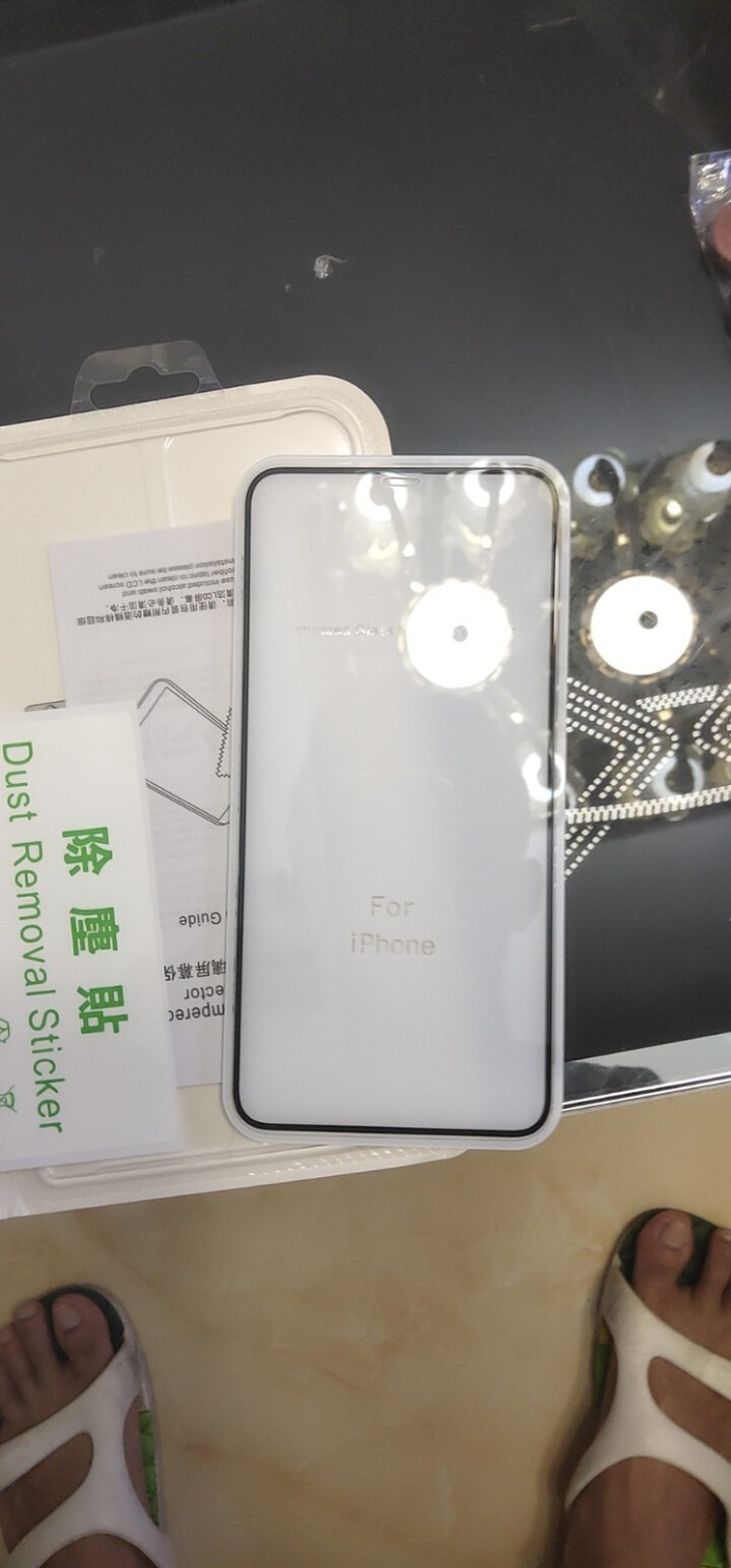 TEPSHINE苹果X/XS/XR钢化膜iphone xsmax手机贴膜全复盖 钻石蓝宝石镀晶钢化膜 全复盖3D冷雕曲面屏（送镜头膜+手机壳） 苹果 XS MA,第2张