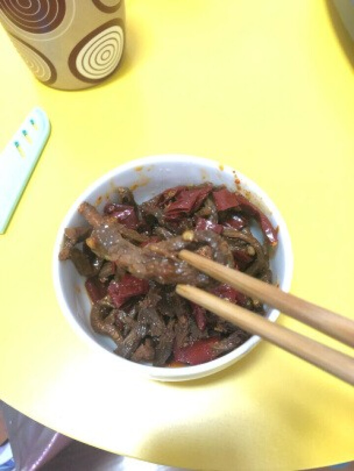 蜀大侠赤焰冷吃牛肉干香辣休闲零食四川自贡特产150g怎么样，好用吗，口碑，心得，评价，试用报告,第2张