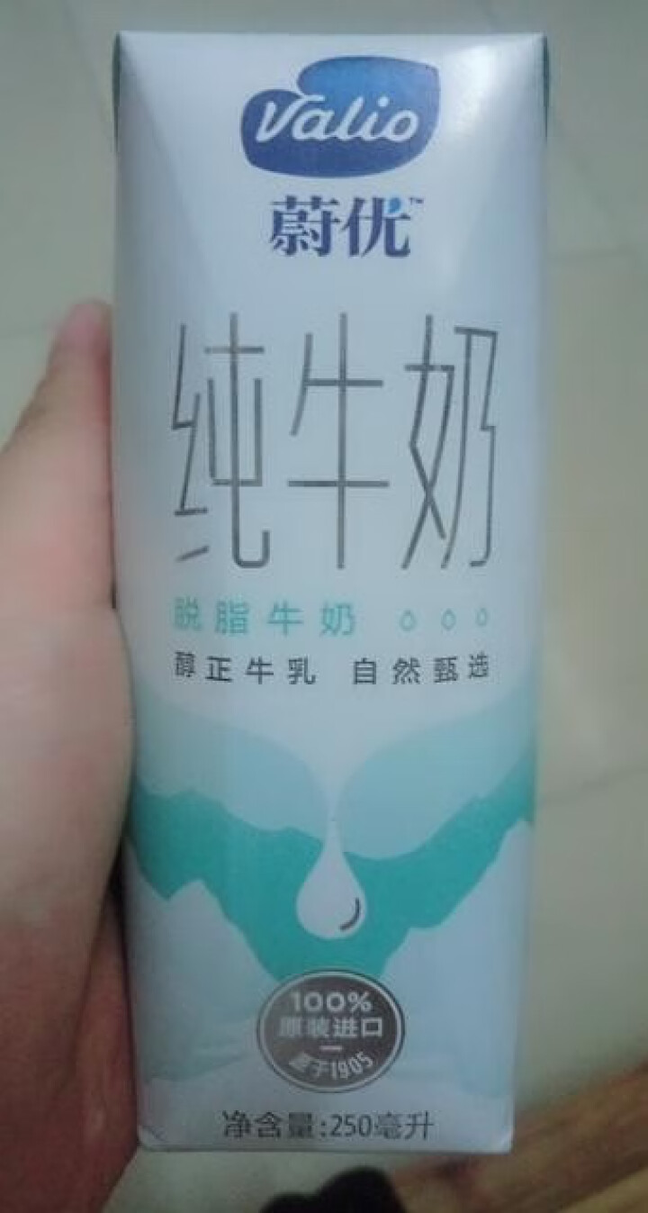 芬兰蔚优 Valio 脱脂牛奶 UHT纯牛奶 250ml*24整箱装怎么样，好用吗，口碑，心得，评价，试用报告,第3张