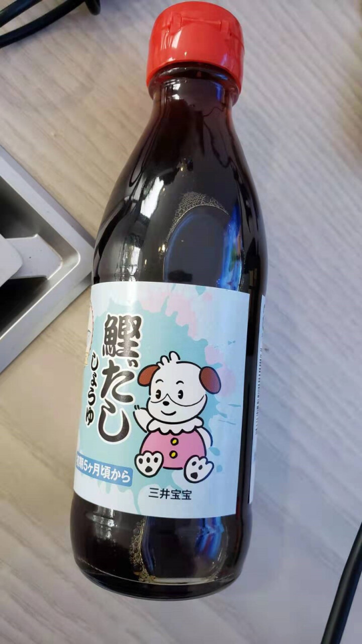 三井宝宝鲣鱼酱油200ml/瓶 日本进口儿童酱油拌饭料怎么样，好用吗，口碑，心得，评价，试用报告,第2张