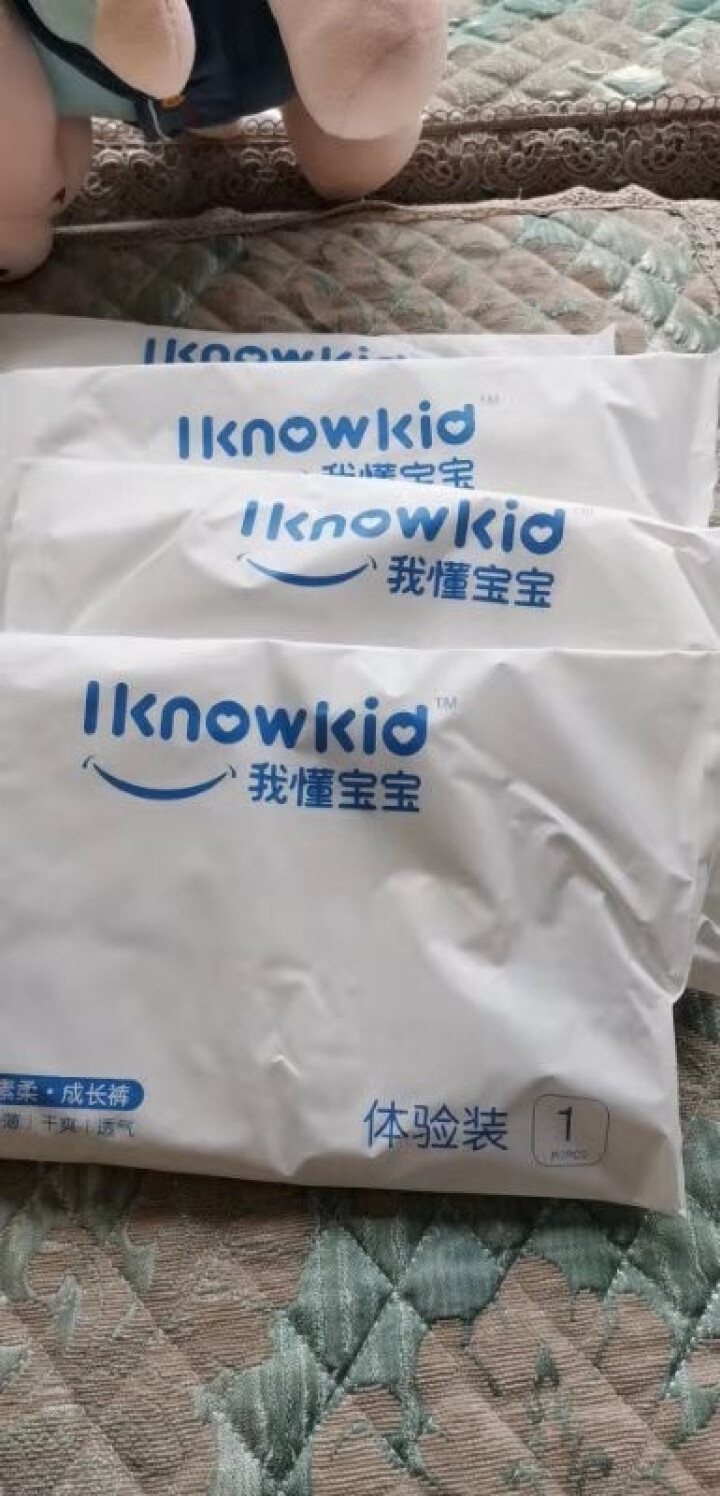 我懂宝宝(IKNOWKID) 轻薄2.0柔软干爽【拉拉裤】XXL码5片 便携试用装怎么样，好用吗，口碑，心得，评价，试用报告,第3张