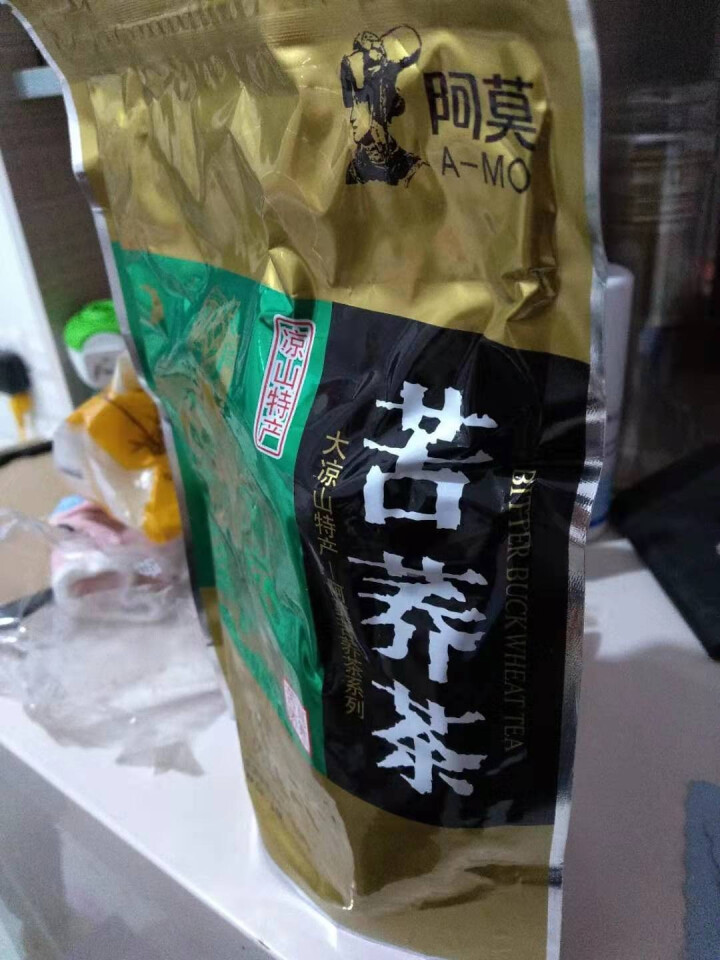 阿莫 苦荞茶荞麦茶 四川大凉山特产全颗粒黑苦荞 养生粗粮茶叶 黄苦荞500g 袋怎么样，好用吗，口碑，心得，评价，试用报告,第2张