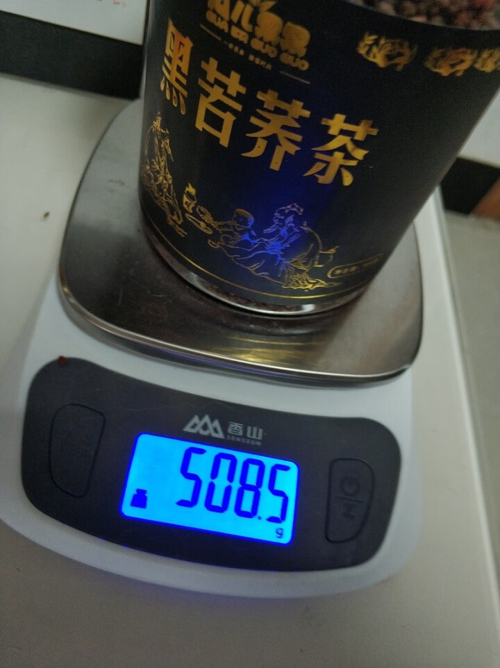 大凉山黑苦荞茶全胚芽无糖 四川黑苦荞麦茶珍珠茶500G罐装特级 500g罐装怎么样，好用吗，口碑，心得，评价，试用报告,第4张