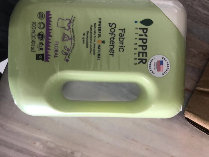 PIPPER 柔顺剂 900ml 衣物柔顺剂 植物酵素 花香型怎么样，好用吗，口碑，心得，评价，试用报告,第4张