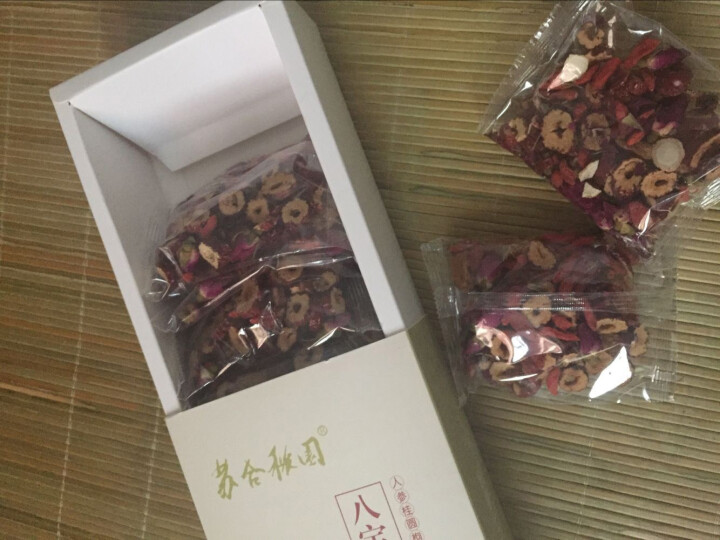 八宝茶组合 玫瑰花茶 人参桂圆红枣枸杞茶夏季养生组合女人茶包10小袋250克怎么样，好用吗，口碑，心得，评价，试用报告,第4张