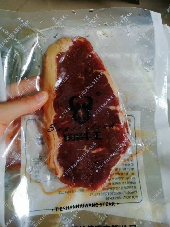 铁扇牛王西冷牛排160g谷饲安格斯牛肉 进口牛排 健身推荐 西冷160g（单片装）怎么样，好用吗，口碑，心得，评价，试用报告,第3张