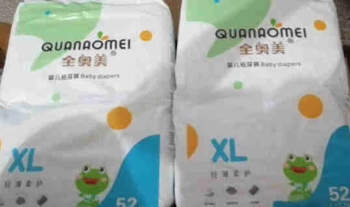 全奥美（Quanaomei）轻薄柔护系列婴儿纸尿裤尿不湿尿裤M码64片 XL码/52片怎么样，好用吗，口碑，心得，评价，试用报告,第2张