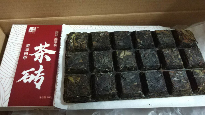 一亩茶园 资溪白茶茶饼100g 老白茶巧克力茶砖有机白茶茶叶白茶茶饼白茶茶砖新茶怎么样，好用吗，口碑，心得，评价，试用报告,第5张