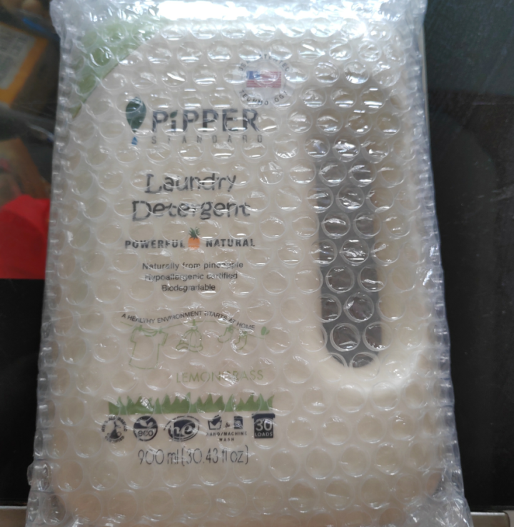 PIPPER 洗衣液柠檬香型 900ml 婴儿洗衣液 植物酵素 柠檬草香型怎么样，好用吗，口碑，心得，评价，试用报告,第2张