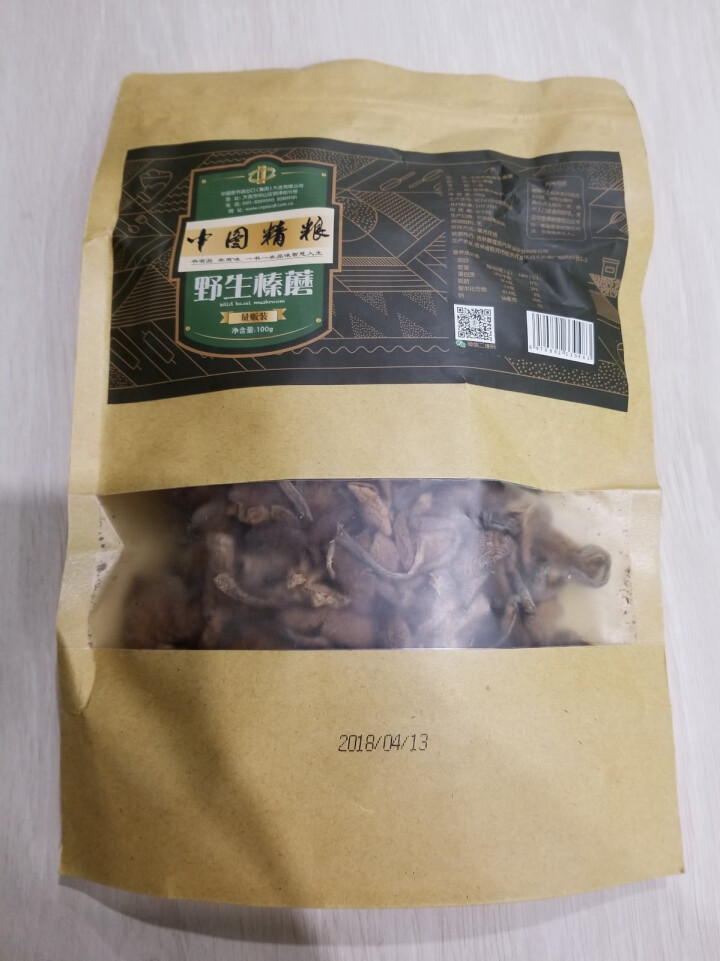 中图精粮 东北野生榛蘑 小鸡炖蘑菇100g怎么样，好用吗，口碑，心得，评价，试用报告,第2张