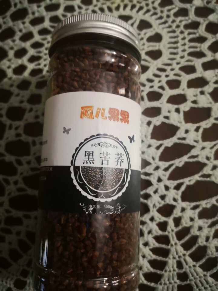 大凉山黑苦荞茶全胚芽特级浓香型 荞麦茶罐装 300g怎么样，好用吗，口碑，心得，评价，试用报告,第3张