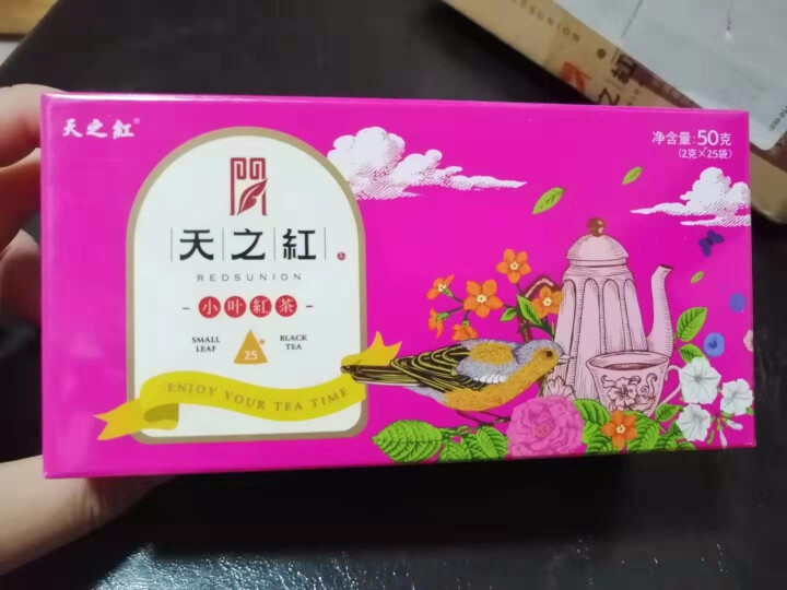 天之红 袋泡茶红茶包独立包装小叶红茶50g 25袋x2克怎么样，好用吗，口碑，心得，评价，试用报告,第2张