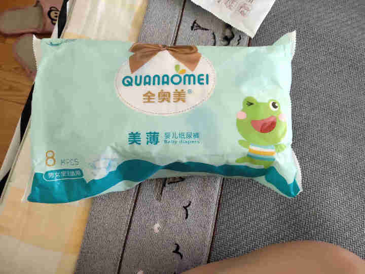 全奥美（Quanaomei）美薄系列婴儿纸尿裤尿不湿尿裤NB/S/M/L/XL XL码体验装/8片怎么样，好用吗，口碑，心得，评价，试用报告,第2张