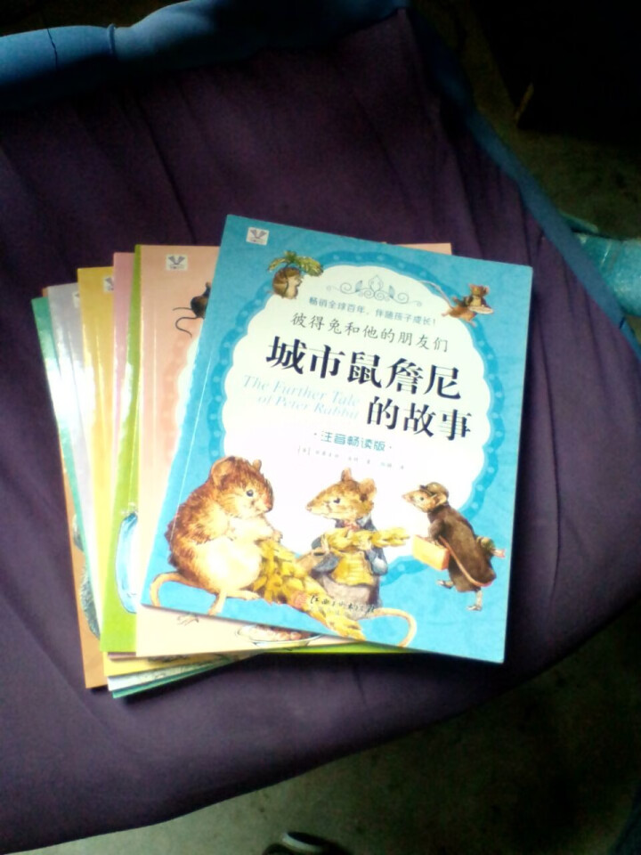 彼得兔的故事绘本全8册彩图注音版绘本3,第4张