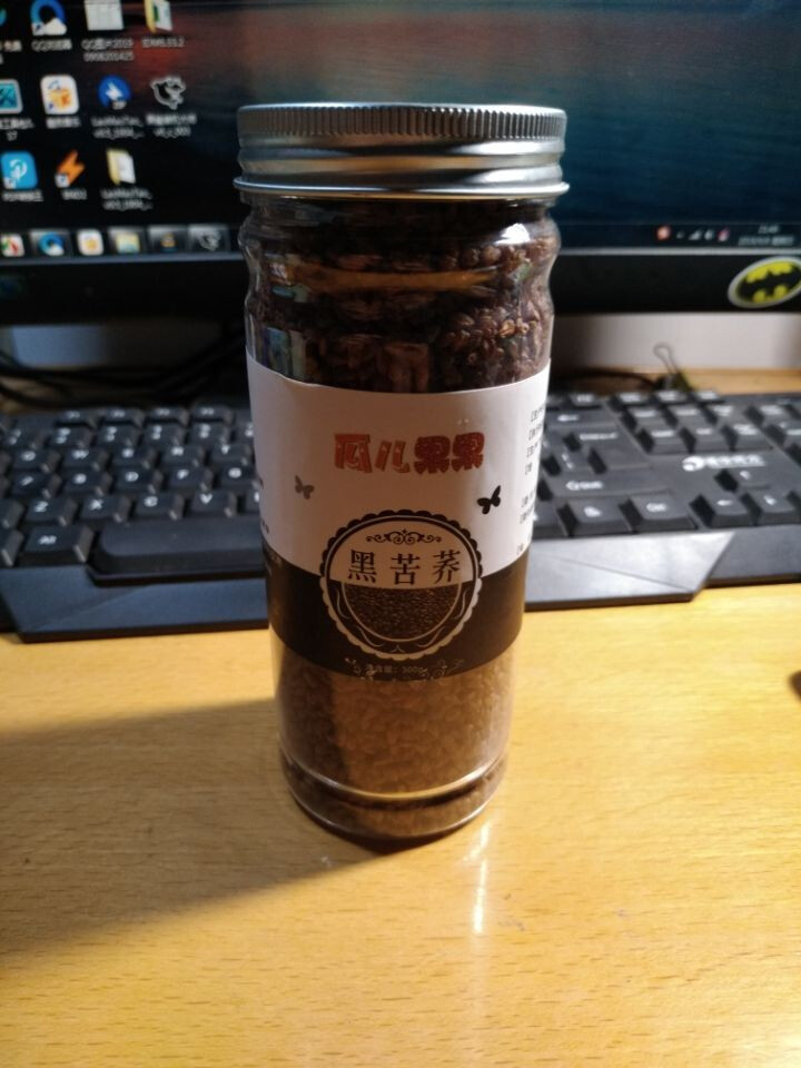 大凉山黑苦荞茶全胚芽特级浓香型 荞麦茶罐装 300g怎么样，好用吗，口碑，心得，评价，试用报告,第2张