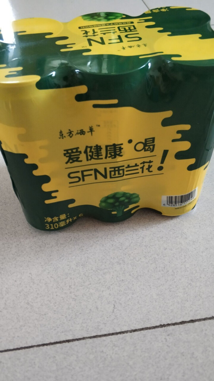 东方硒草 SFN西兰花植物饮料 种子水提物 萝卜硫苷 酸甜爽口 整箱装 310ml*6罐装怎么样，好用吗，口碑，心得，评价，试用报告,第2张