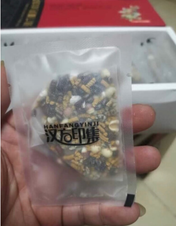 汉方印集 红豆薏仁芡实茶泡茶 薏仁祛湿茶包 下午茶花草茶12克*28包怎么样，好用吗，口碑，心得，评价，试用报告,第4张