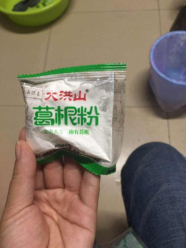 大洪山 无糖葛根粉 野葛粉 独立小包 营养五谷杂粮禅食代餐粉早餐谷物粉 纯正 代餐粉 地方特产 【1袋】268克怎么样，好用吗，口碑，心得，评价，试用报告,第3张