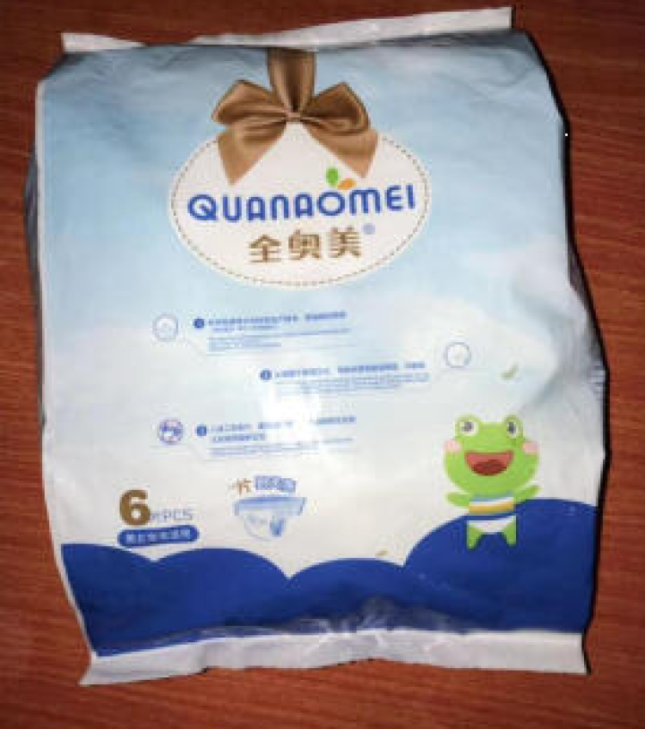 全奥美（Quanaomei）美薄系列婴儿纸尿裤尿不湿拉拉裤活动裤L码 XL码体验装/6片怎么样，好用吗，口碑，心得，评价，试用报告,第3张