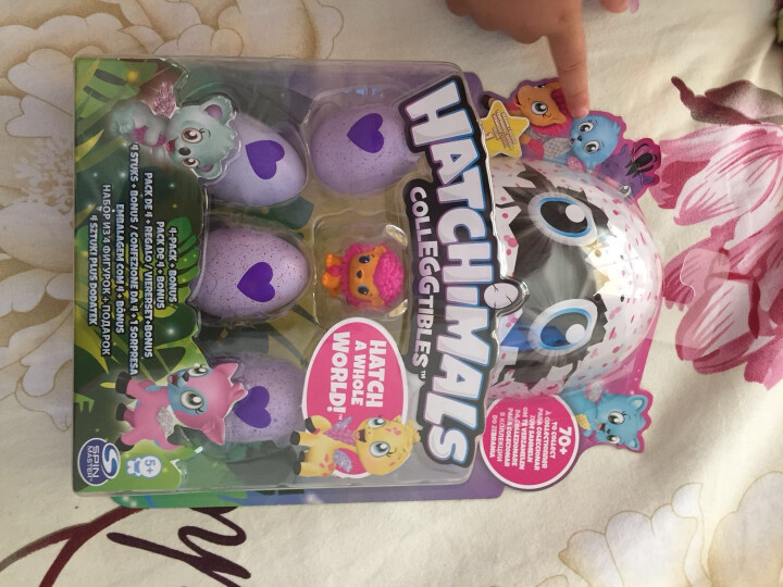 哈驰魔法蛋（HATCHIMALS） 孵化蛋儿童益智玩具女孩过家家玩具创意玩具神秘蛋 MINI蛋4只+1只已孵化怎么样，好用吗，口碑，心得，评价，试用报告,第2张