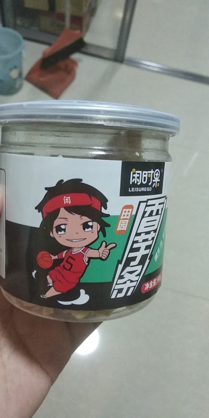 闲时果 果蔬脆香芋条60g 脱水蔬菜芋头干办公休闲零食小吃 送女友 田园香芋条60g/罐怎么样，好用吗，口碑，心得，评价，试用报告,第2张